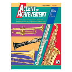 Accent on Achievement Book 3 - Baritone BC