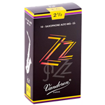 Vandoren ZZ Alto Sax Reeds #2.5