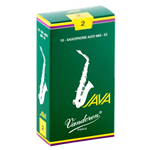 Vandoren Java Green Alto Sax Reeds #2.5