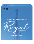 Rico Royal Soprano Saxophone Reeds Box 10 #2.5