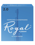 Rico Royal Soprano Sax Reeds Box of 10 Strength #3
