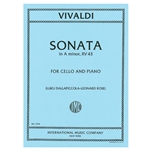 Sonata #3 in A for Cello