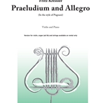 Praeludium and Allegro, Violin and Piano