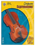 Orchestra Expressions Book 1: Viola