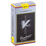 Vandoren V12 Clarinet Reeds #2.5