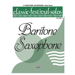 Classic Festival Solos Vol. 2 - Bari Sax