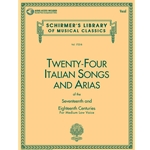 24 Italian Songs and Arias: Med Low Voice