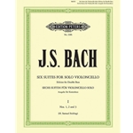 Bach Cello Suites Vol. 1: Nos. 1-3 (Transcribed for Double Bass Solo)