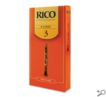 Rico BB Clarinet Reeds 25 Pack 3.5