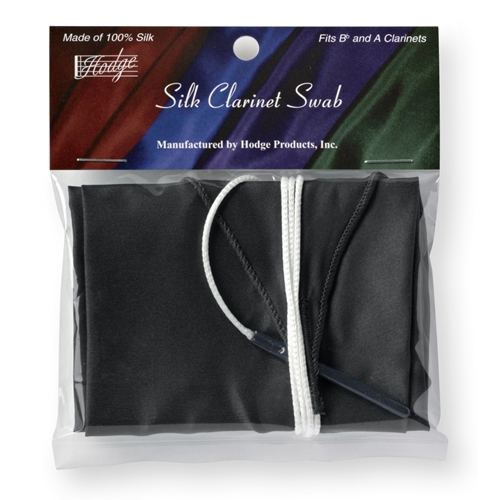Hodge Clarinet Silk Swab - Professional Instrument Cleaning Tool For Clarinet Care