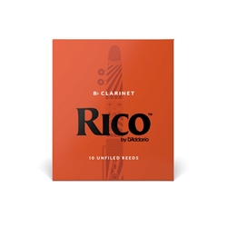 Rico Clarinet Reeds  #2.5 (10)