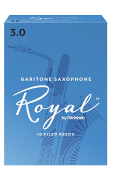 Rico Royal Bari Sax Reeds Box of 10 Strength #2.5