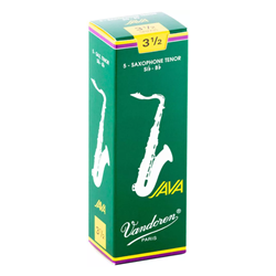 Vandoren Java Green Tenor Sax Reeds #3.5