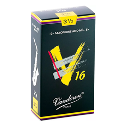 Vandoren V-16 Alto Sax Reeds #3.5