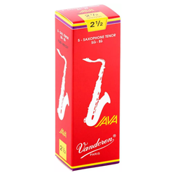 Vandoren Java Red Tenor Sax Reeds #2.5