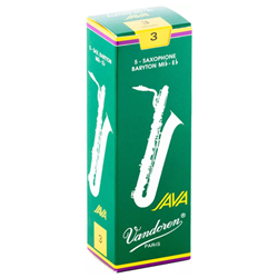 Vandoren Java Green Bari Sax Reeds #3