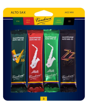 Vandoren Alto Sax Jazz Reed Mix Strength #2.5