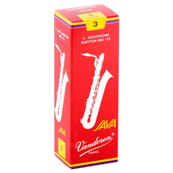 Vandoren Java Red Bari Sax Reeds #3