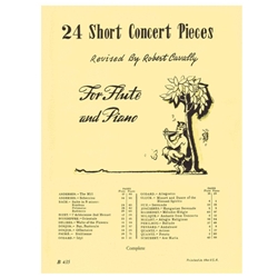 24 Short Concert Pieces for Flute & Piano