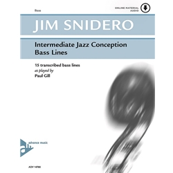 Intermediate Jazz Conception : Bass Lines