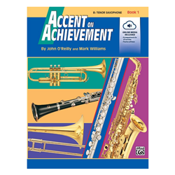 Accent on Achievement Book 1 - Tenor Saxophone