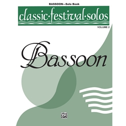 Classic Festival Solos Vol. 2 - Bassoon