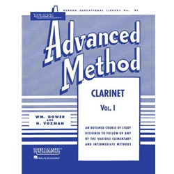 Rubank Advanced Method Vol 1: Clarinet