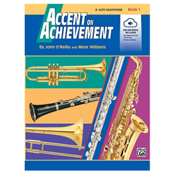 Accent on Achievement Book 1 - Alto Saxophone