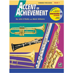 Accent on Achievement Book 1 - Combined Percussion