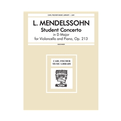 Student Concerto In D Major, Op. 213