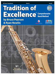 Tradition of Excellence Book 2 - Tenor Saxophone