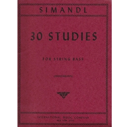 30 Studies for String Bass