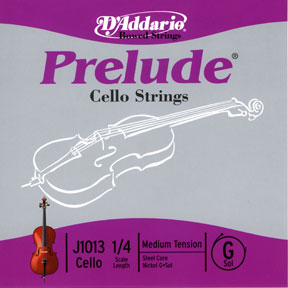 D'Addario Prelude Full Size Cello G String