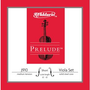 D'Addario Prelude X Short  Viola Strings Set