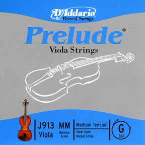 D'Addario Prelude Med Viola G String
