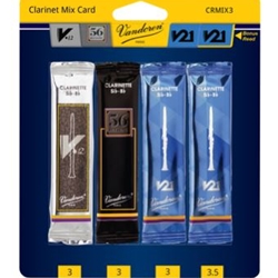 Vandoren Clarinet Reed Mix Card #3
