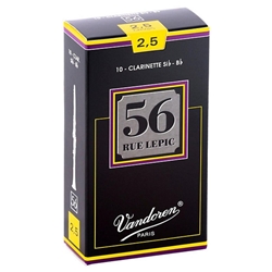 Vandoren 56 Rue Lepic Clarinet Reeds #2.5