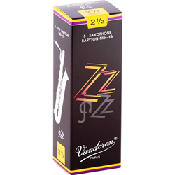 Vandoren ZZ Bari Sax Reeds #2.5