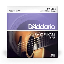 D'Addario 80/20 Bronze Acoustic Guitar Strings