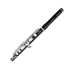 Yamaha 62 Professional Piccolo, "Wave" cut grenadilla headjoint