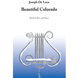 Beautiful Colorado - Baritone B.C and Piano