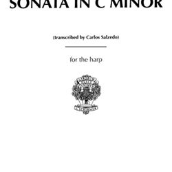 Sonata In C Major (for the harp) - Pescetti, arr. Salzedo