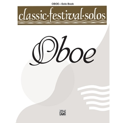 Classic Festival Solos, Vol 1 - Oboe