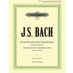 Bach Cello Suites Vol. 1: Nos. 1-3 (Transcribed for Double Bass Solo)