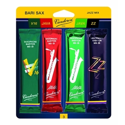 Vandoren Bari Sax Jazz Reed Mix Card #3